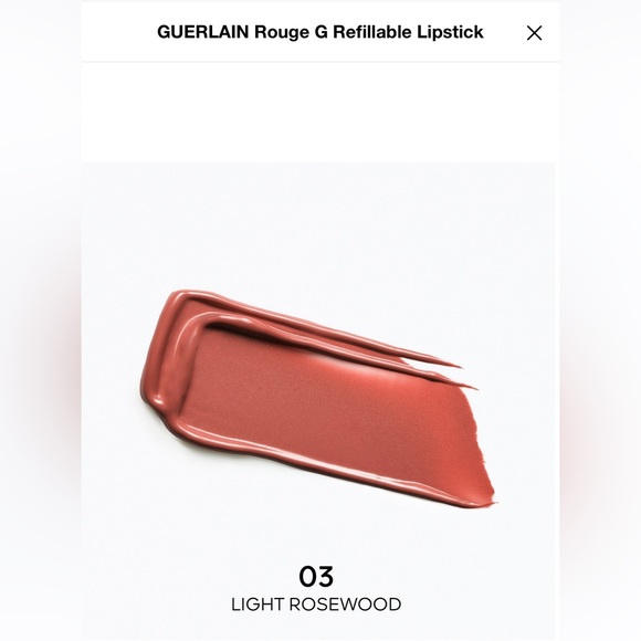 GUERLAIN Rouge G Refillable Lipstick + Case - Picture 3 of 6